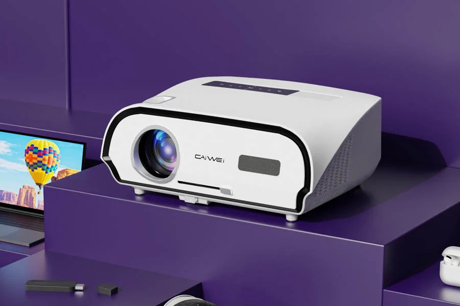 projector with streaming apps